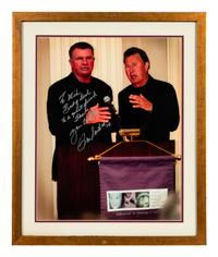 A Group of 14 Photographs of Various Chicago Baseball Players Formerly Displayed at Mike Ditka’s Restaurant