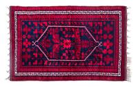 An Afghan Wool Rug 6 feet x 4 feet.