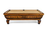 A Charles X Marquetry Billiards Table