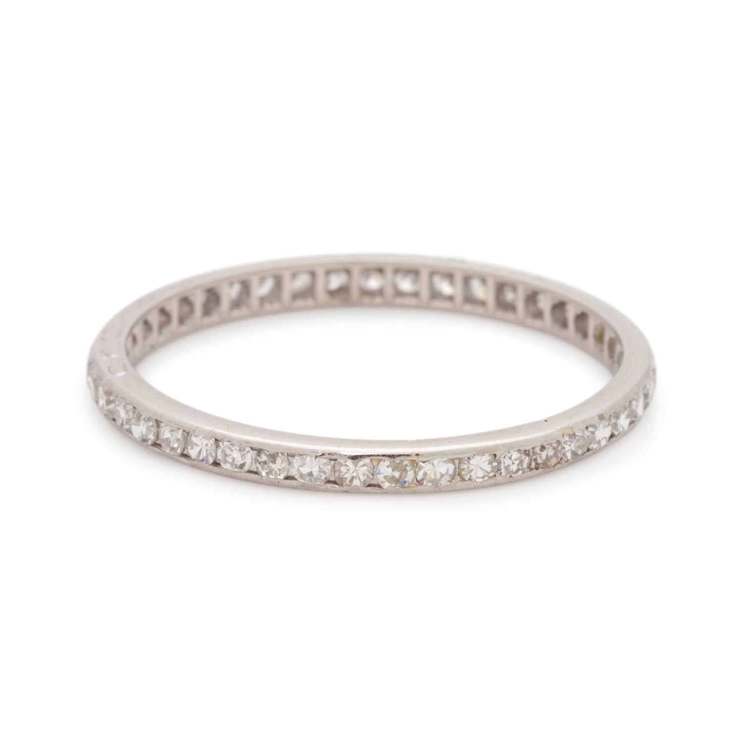 ART DECO, DIAMOND ETERNITY BAND
