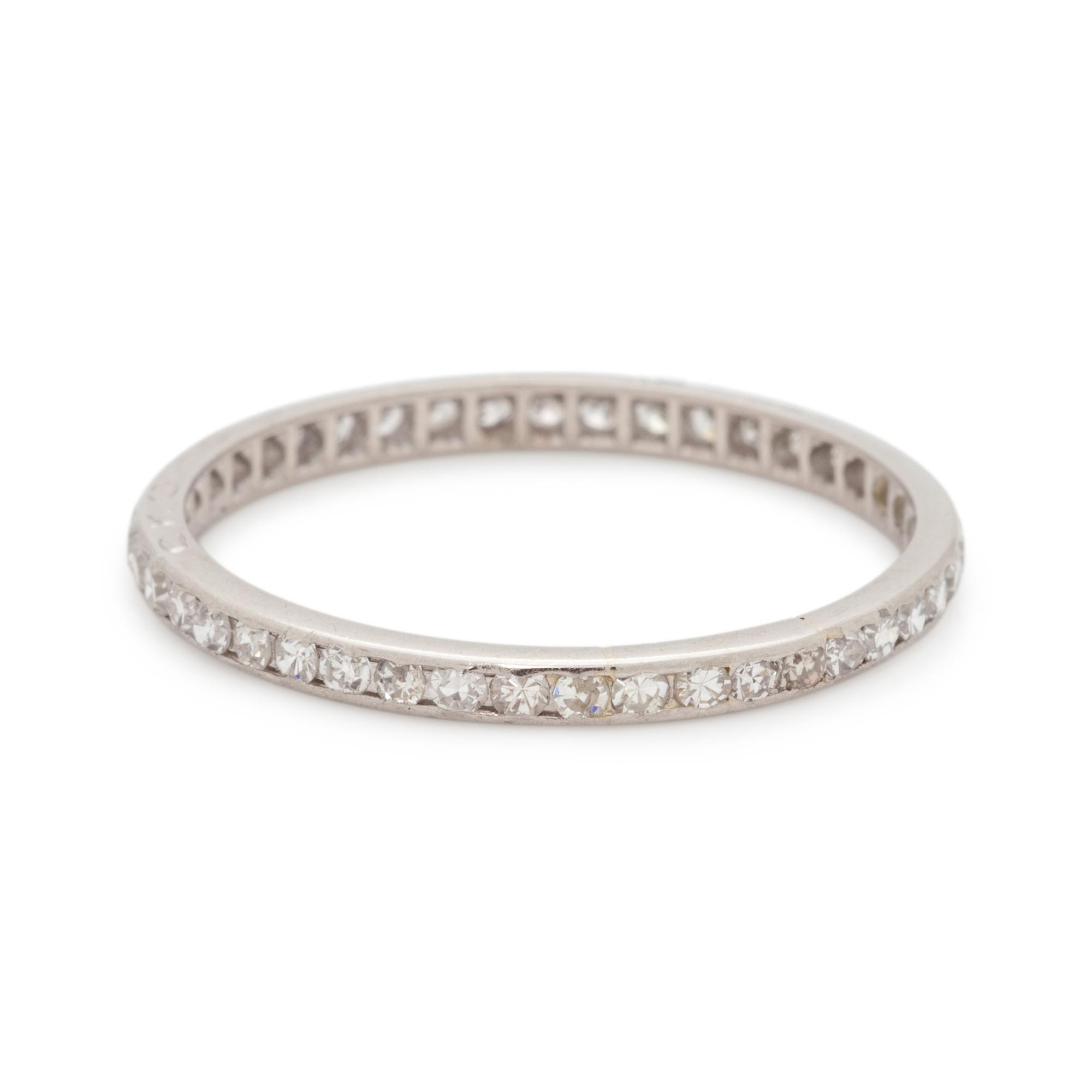 ART DECO, DIAMOND ETERNITY BAND