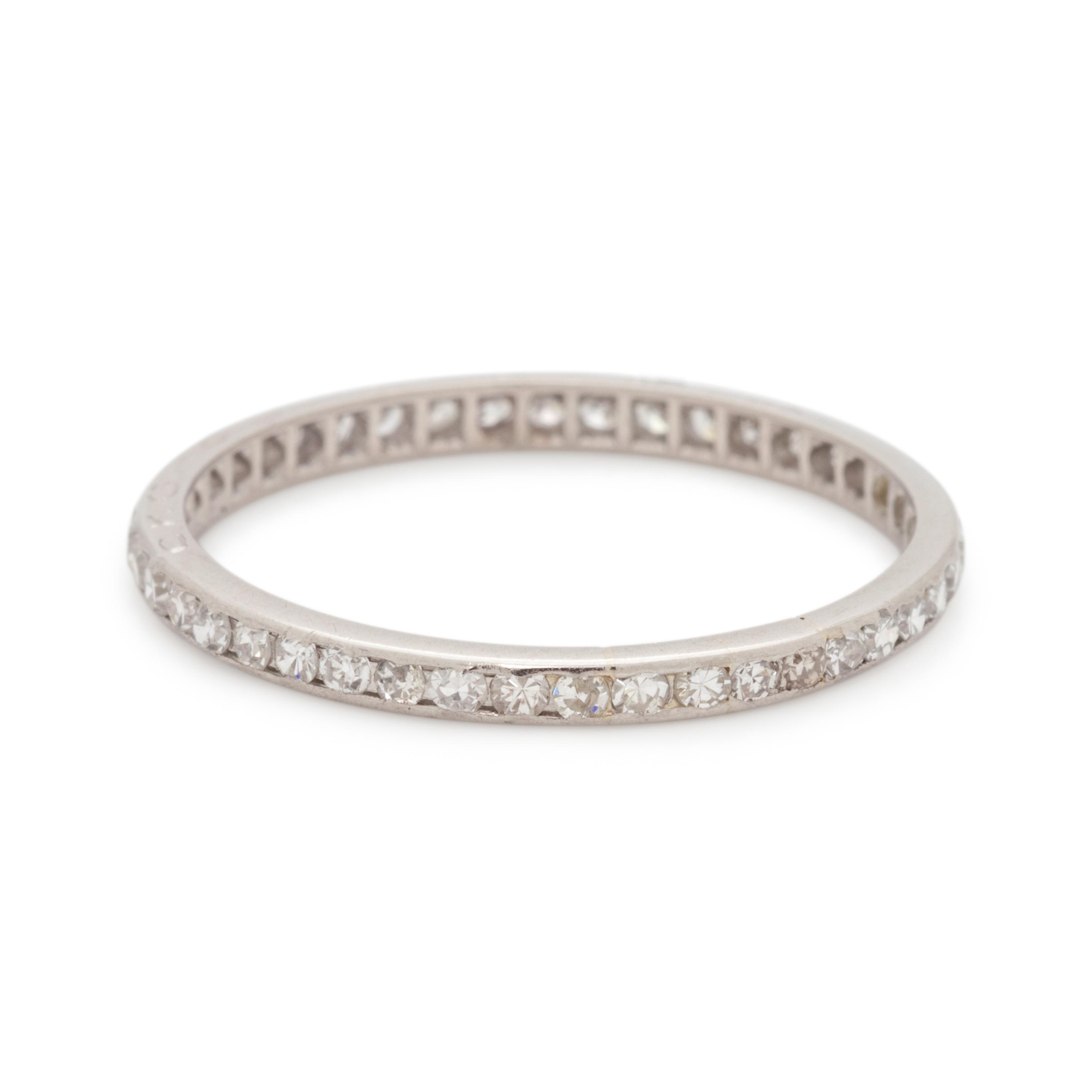 ART DECO, DIAMOND ETERNITY BAND