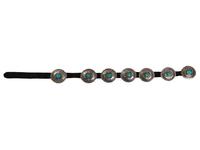 Sterling Silver and Turquoise Concha Belt
