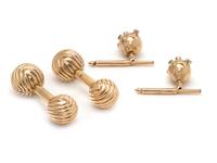 COLLECTION OF YELLOW GOLD ACCESSORIES