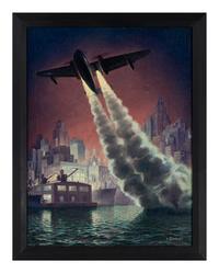 LEYDENFROST, Alexander (1888-1961). Mariner is First with Jet Assisted Take-Off (JATO) . c. 1945.