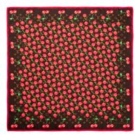 Louis Vuitton Monogram Cerise Silk Scarf, 2005