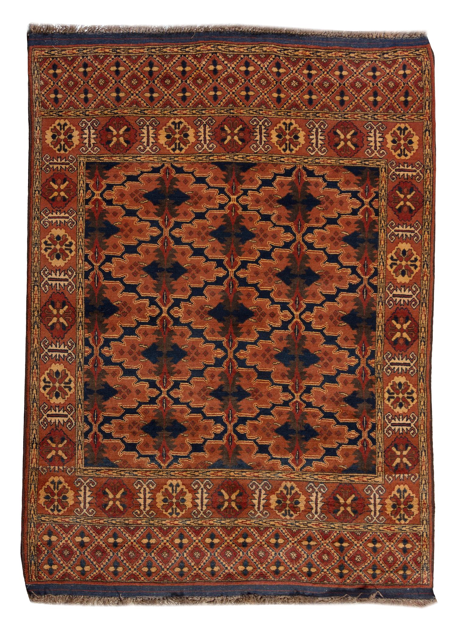 A Persian Wool Runner 6 feet 10 inches x 4 feet 10 inches.