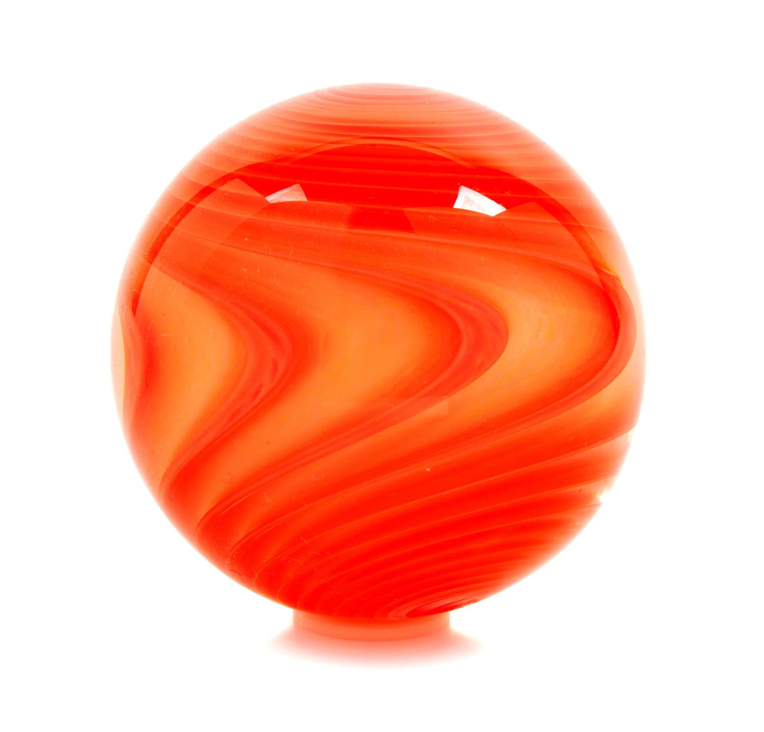 Mark Matthews, (American, b. 1948), Large Art Glass Marble
