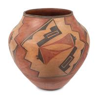 Zia Polychrome Pottery Jar