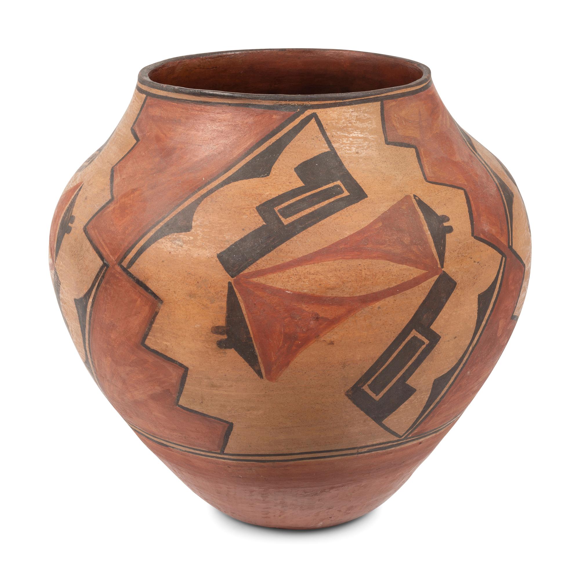 Zia Polychrome Pottery Jar