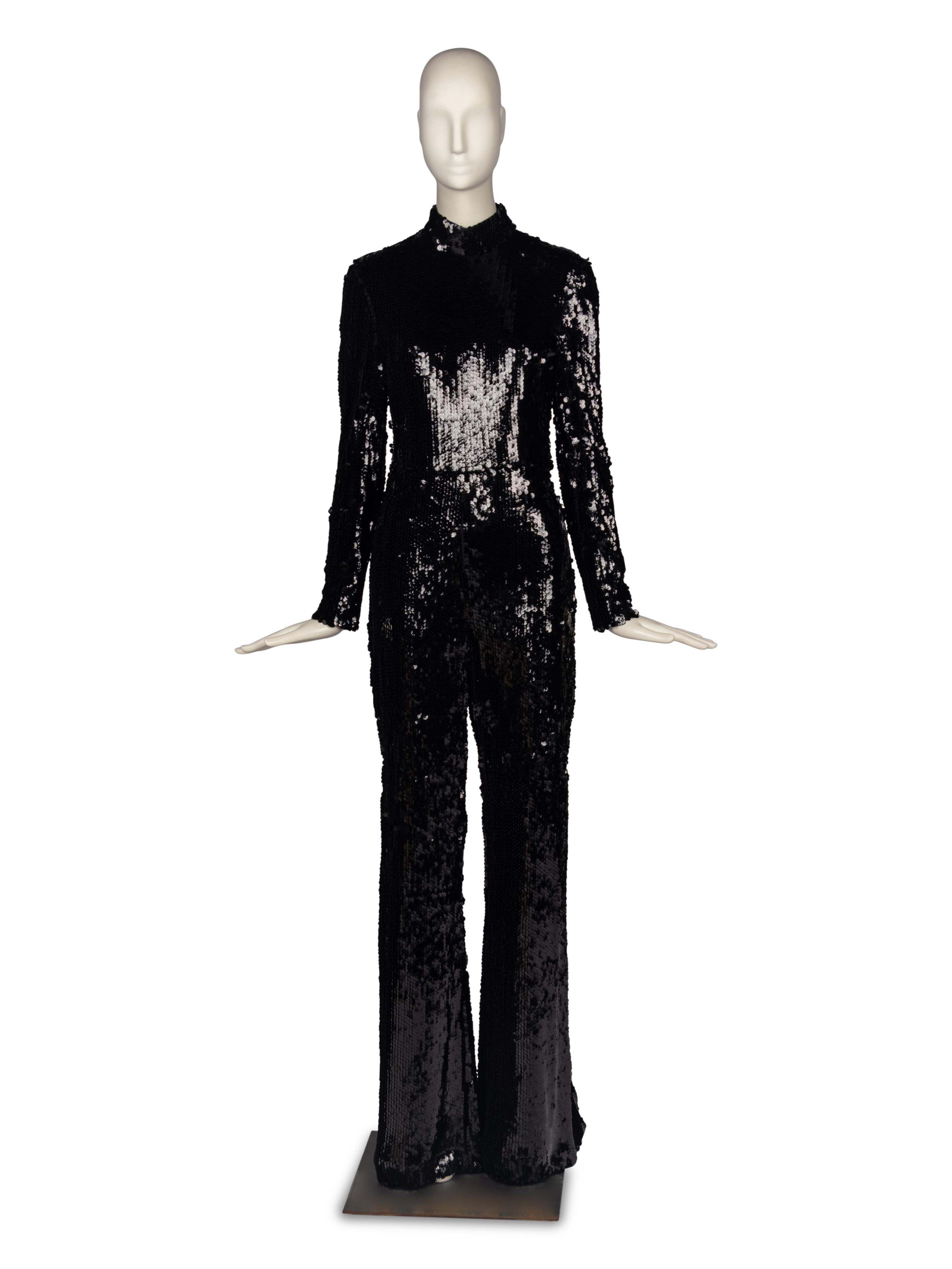 Christian Siriano Sequined Jumpsuit