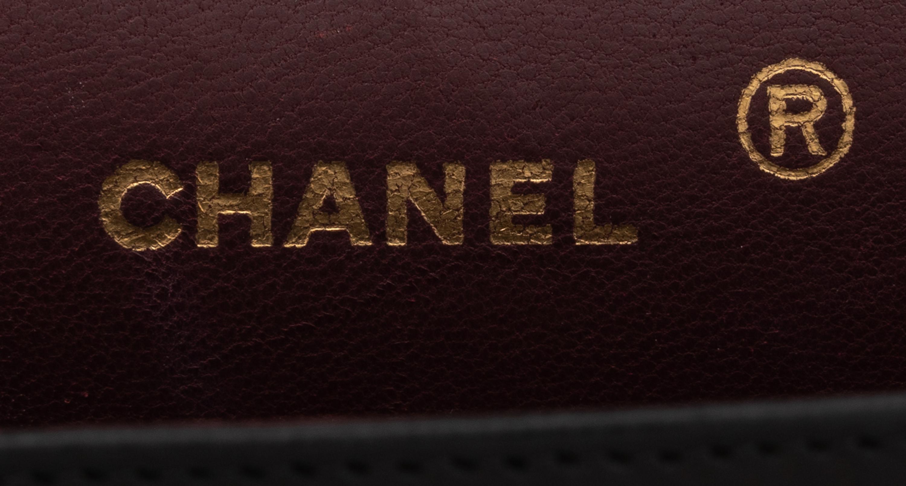 Chanel, Medium Classic Double Flap in Quilted Black Leather