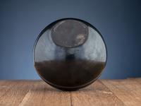 Carved Blackware Pottery Jar