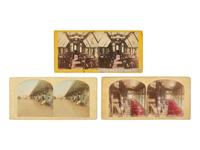 [EARLY PHOTOGRAPHY]. Large selection of stereoviews, incl. Civil War, railroad, landmarks, and landscapes.