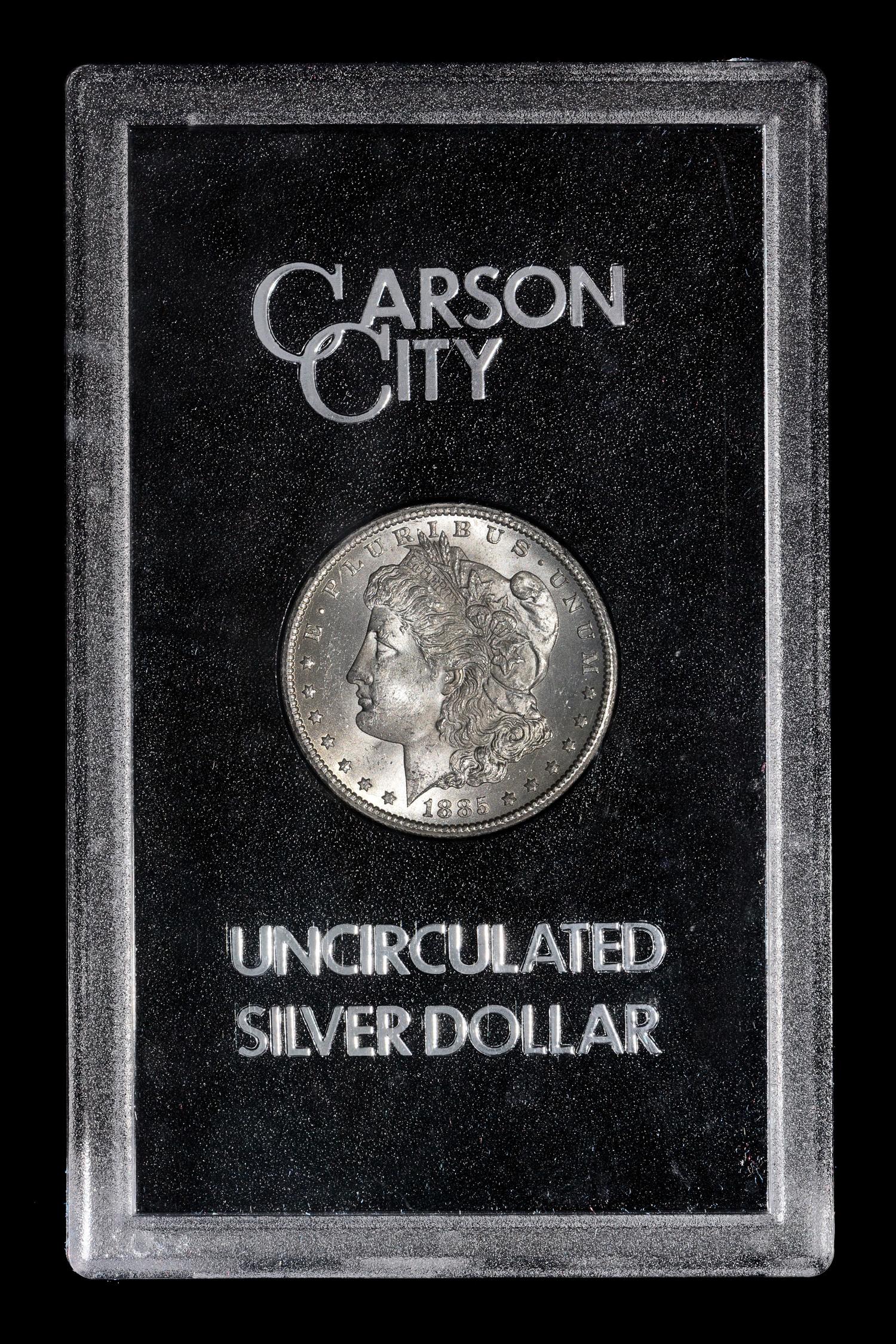 A United States 1885-CC GSA: Morgan Silver Dollar Coin