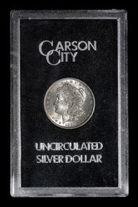 A United States 1885-CC GSA: Morgan Silver Dollar Coin