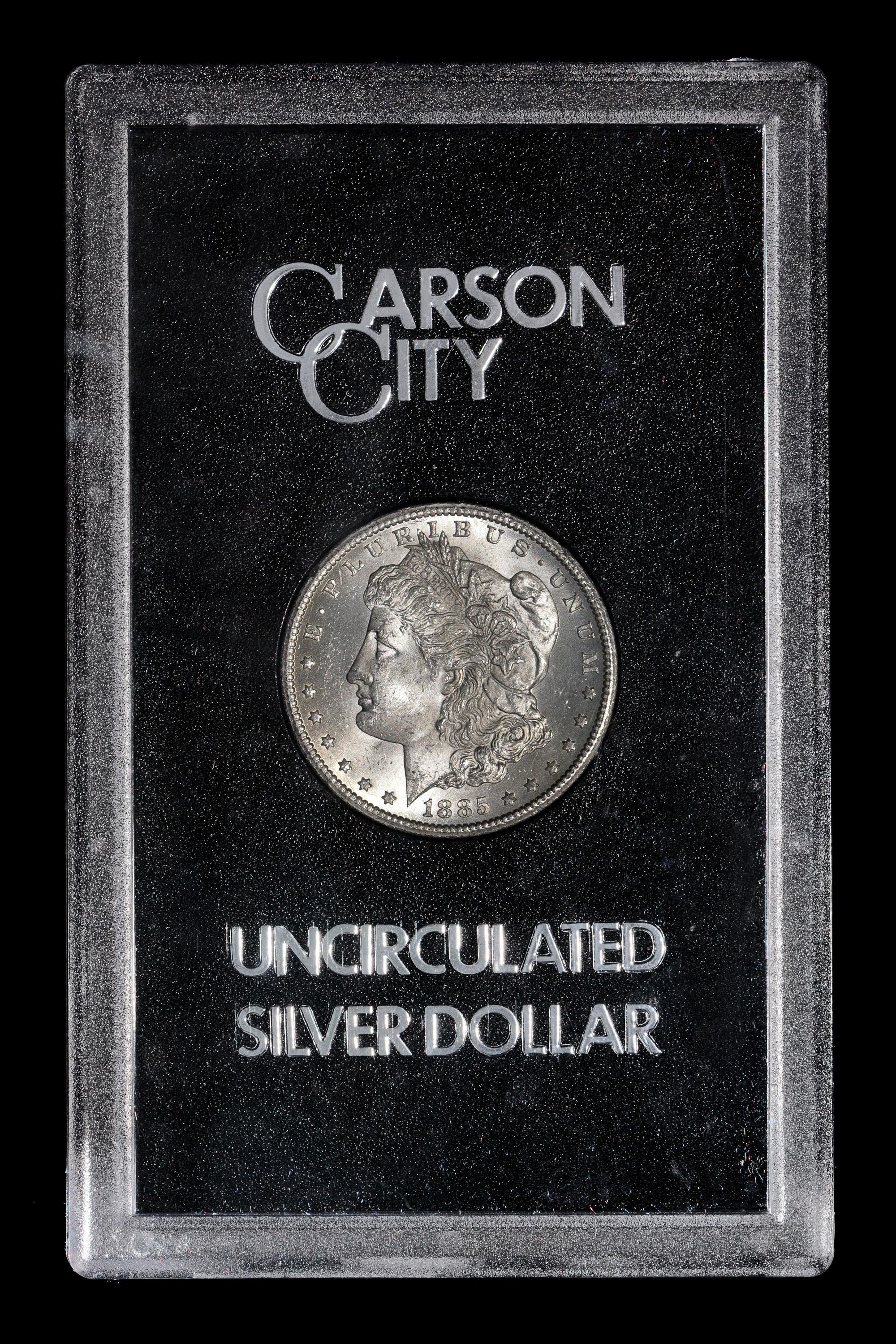 A United States 1885-CC GSA: Morgan Silver Dollar Coin
