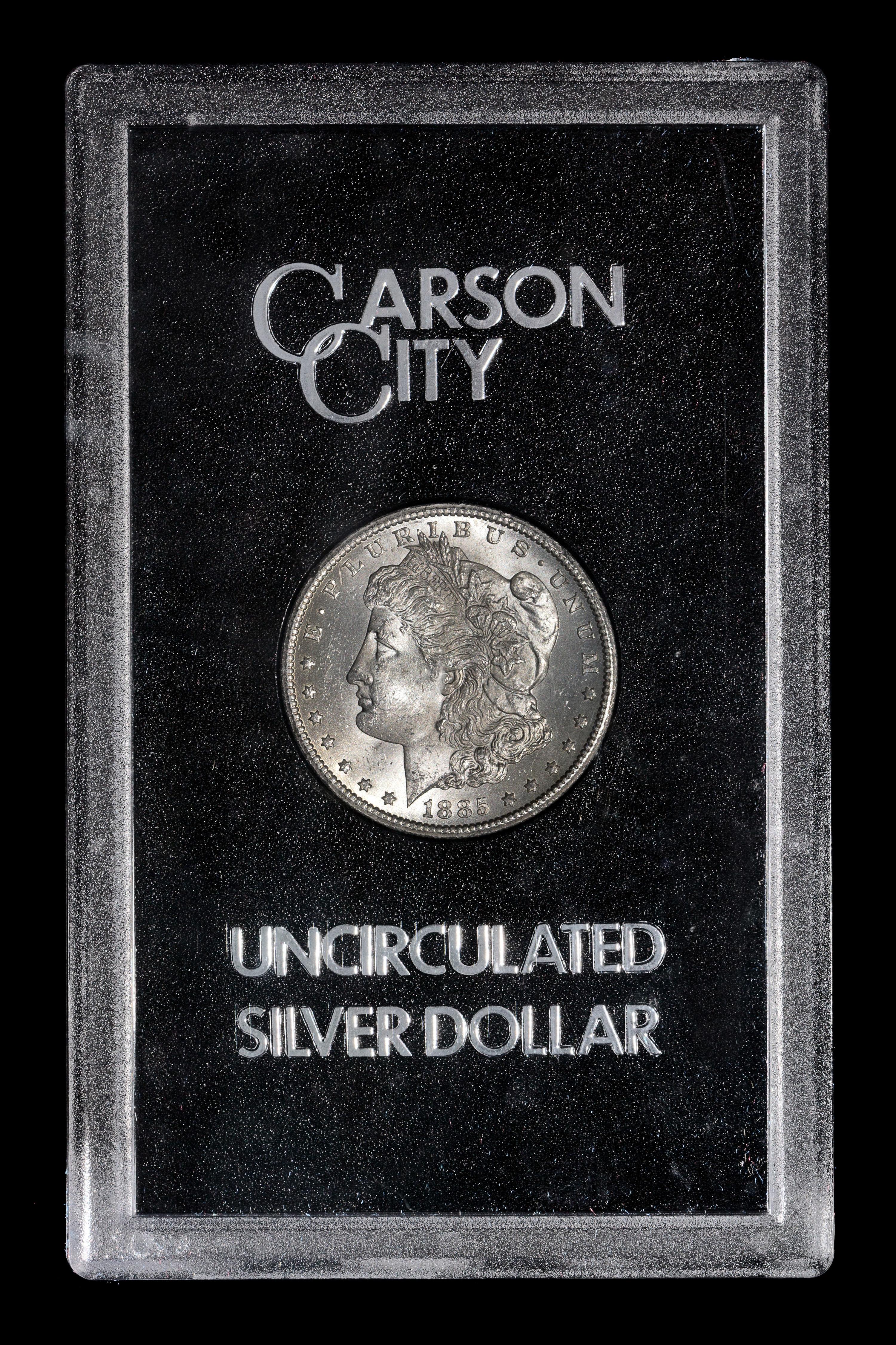 A United States 1885-CC GSA: Morgan Silver Dollar Coin