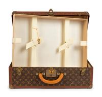 Louis Vuitton Alzer 70 Hard Side Suitcase in Monogram Canvas, Mid 20th Century