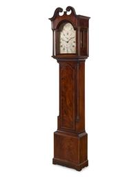 A Rare and Unusual Scottish George III Water-Powered Tall Case Clock