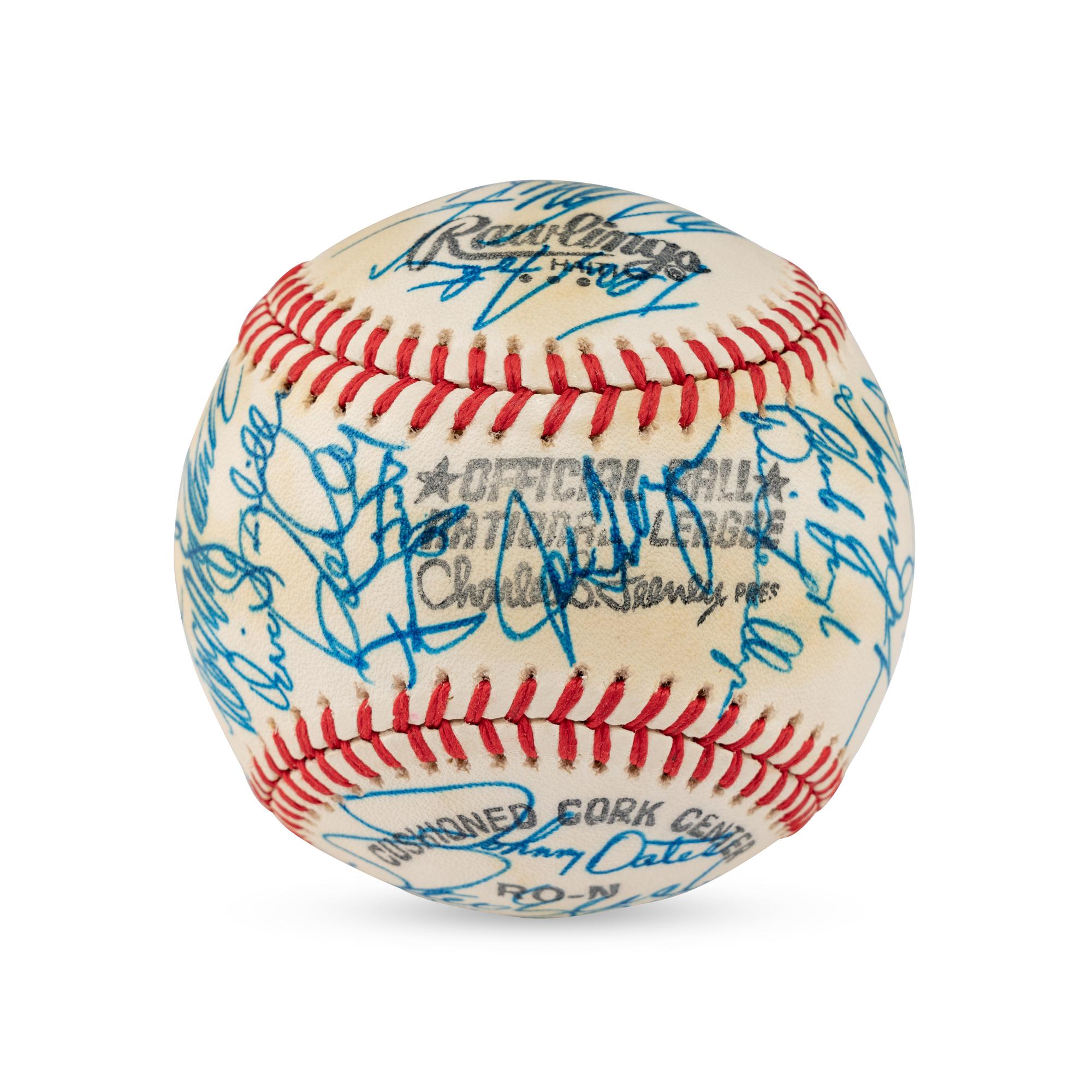 A 1978 Los Angeles Dodgers Team Signed Autograph Baseball (PSA Letter of Authenticity)