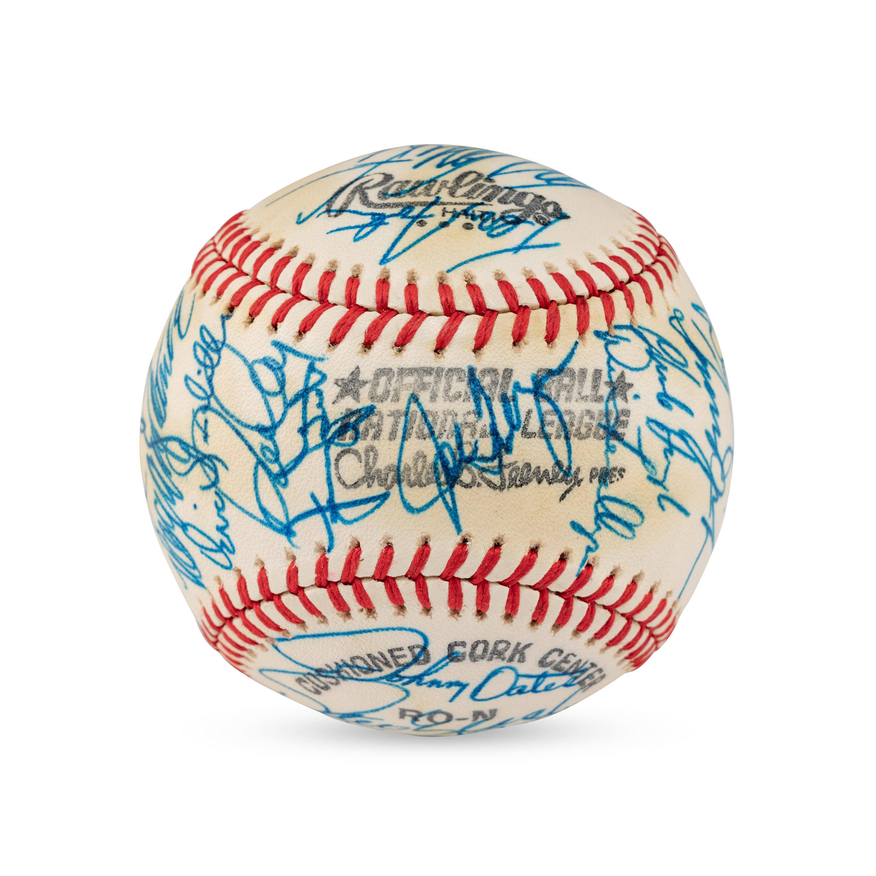 A 1978 Los Angeles Dodgers Team Signed Autograph Baseball (PSA Letter of Authenticity)