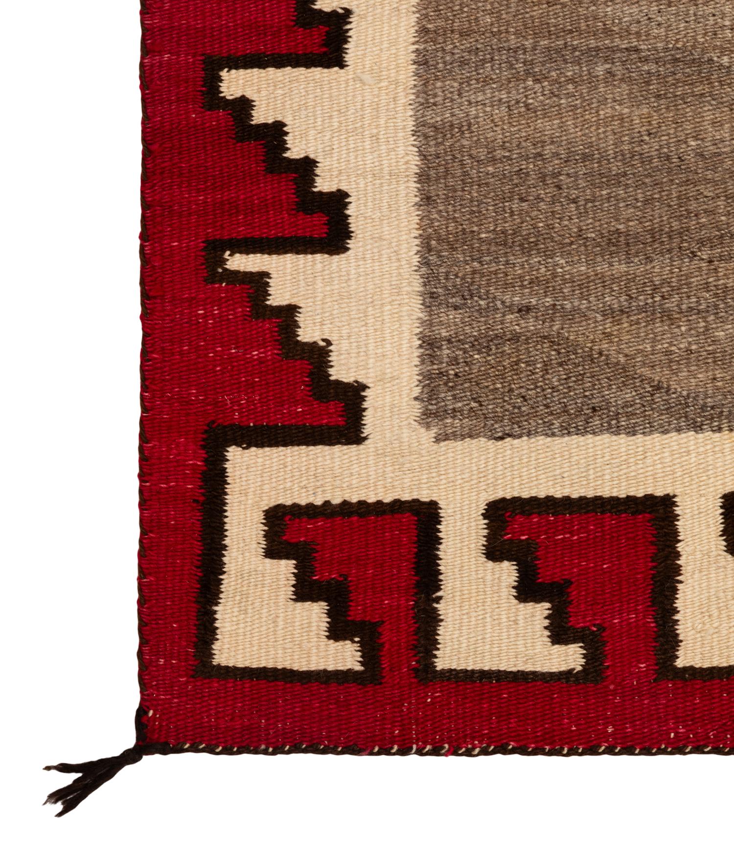 Navajo Western Reservation Double Saddle Blanket / Rug