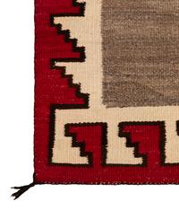 Navajo Western Reservation Double Saddle Blanket / Rug