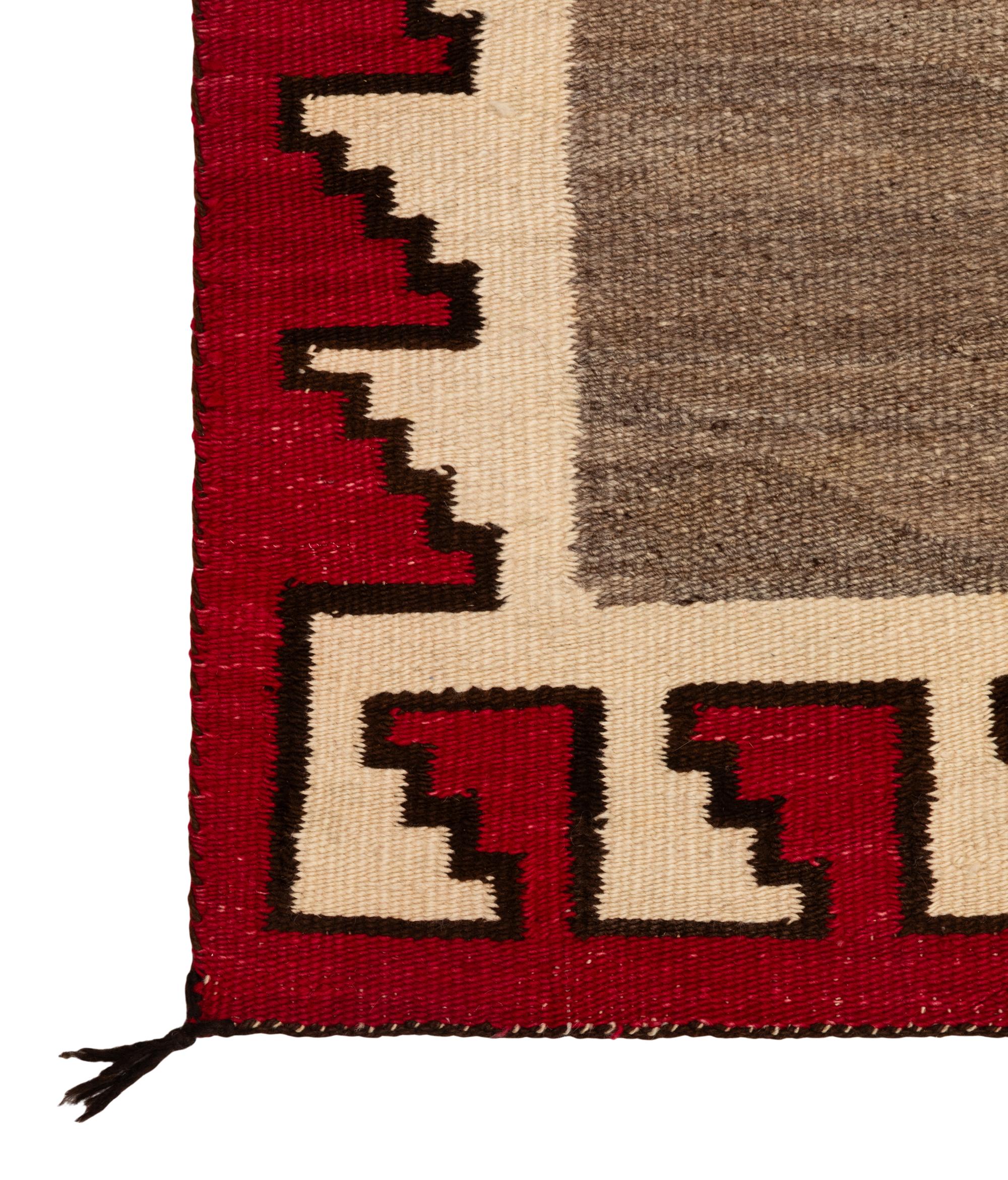 Navajo Western Reservation Double Saddle Blanket / Rug