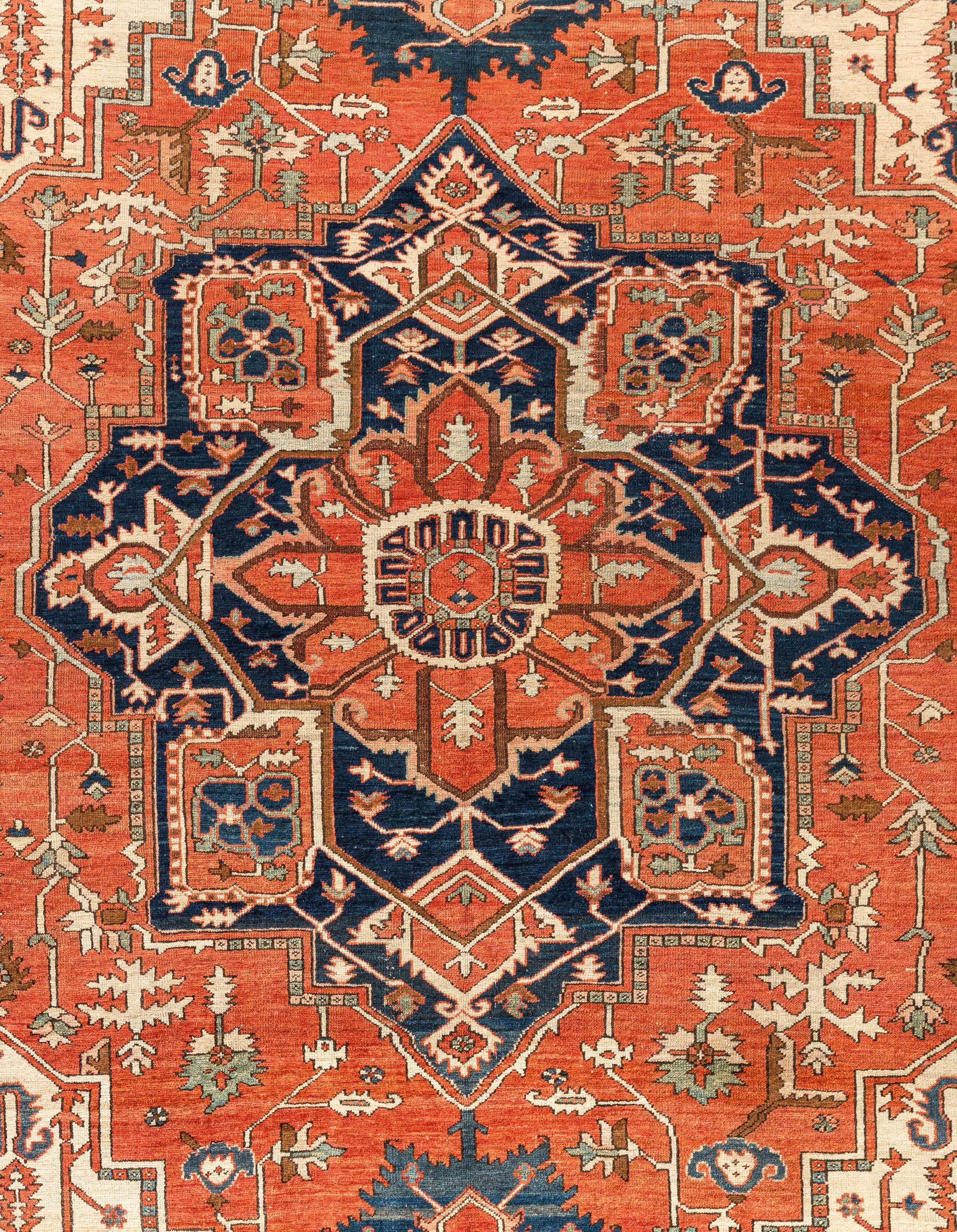 A Serapi Wool Rug