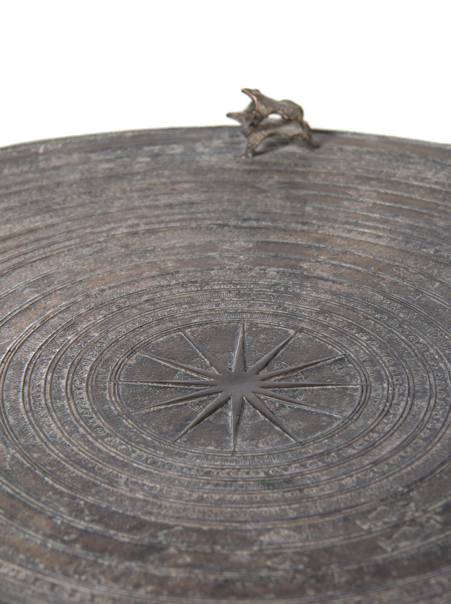A Laotain Bronze Rain Drum