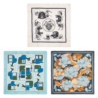 Three Hermès Scarves