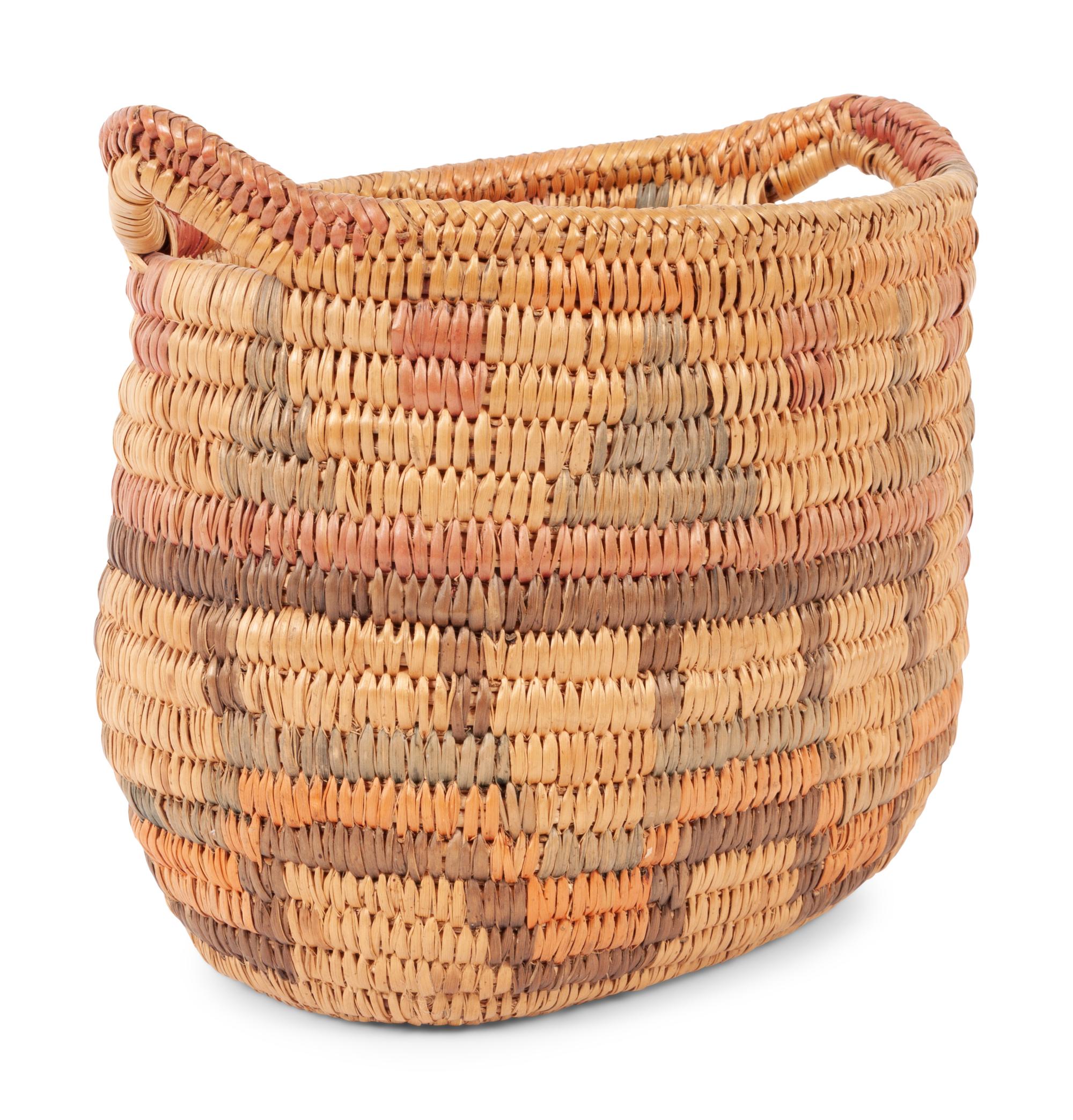 Jicarilla Apache Polychrome Baskets