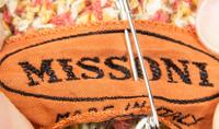 A Missoni Multicolor Cotton Cardigan Sweater,