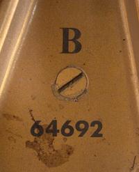 A Steinway and Sons Ebonized Concert Grand Piano