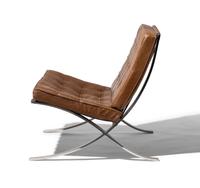 Pair of Barcelona Chairs Knoll, USA