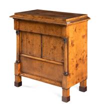 An Empire Walnut Side Cabinet