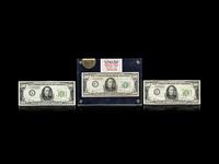Three $500 Federal Reserve Notes