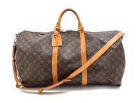 A Louis Vuitton Monogram Canvas Keepall, 24" x 15" x 10"