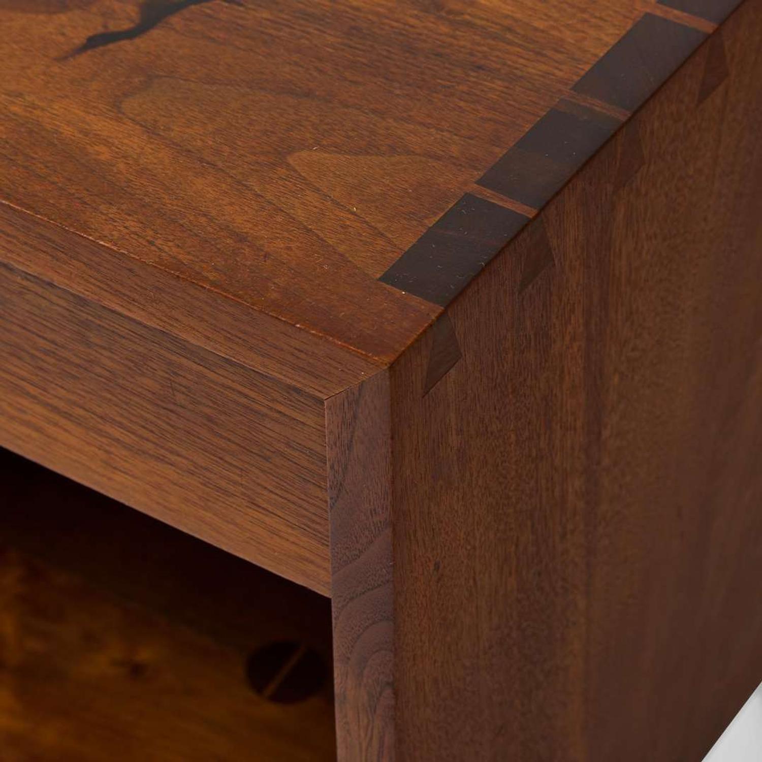 George Nakashima (American, 1905-1990) "Swett" Bedside Table, New Hope, Pennsylvania, 1971