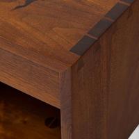 George Nakashima (American, 1905-1990) "Swett" Bedside Table, New Hope, Pennsylvania, 1971