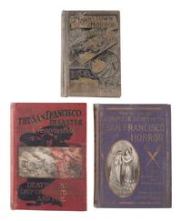 [NATURAL SCIENCE]. A group of 4 works related to natural disasters, including the 1906 San Francisco earthquake, comprising: