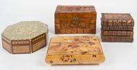 A Collection of Decorative Table Articles Width of first 9 1/4 inches. — 20TH CENTURY
