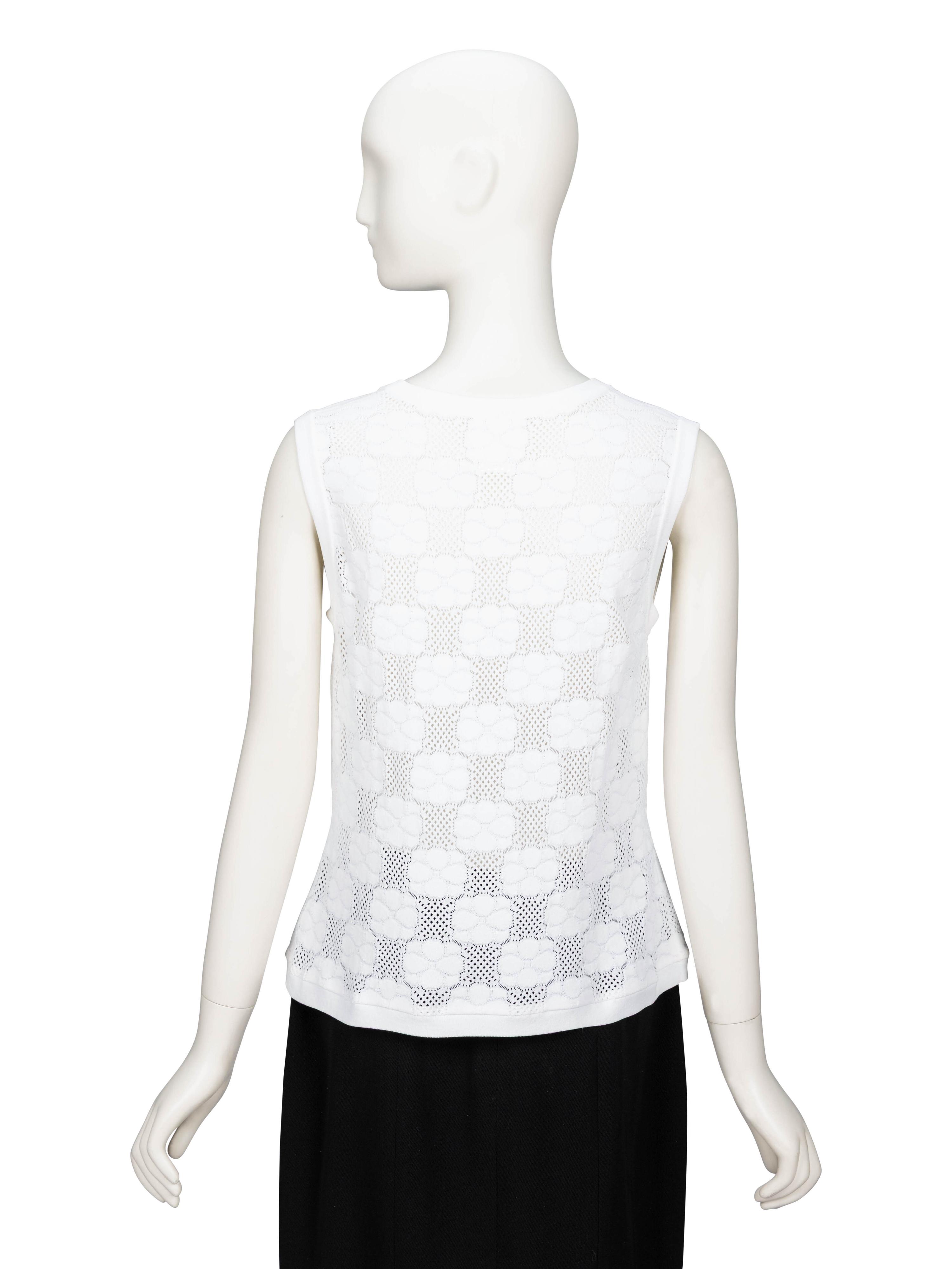 Chanel, Four Black & White Tops