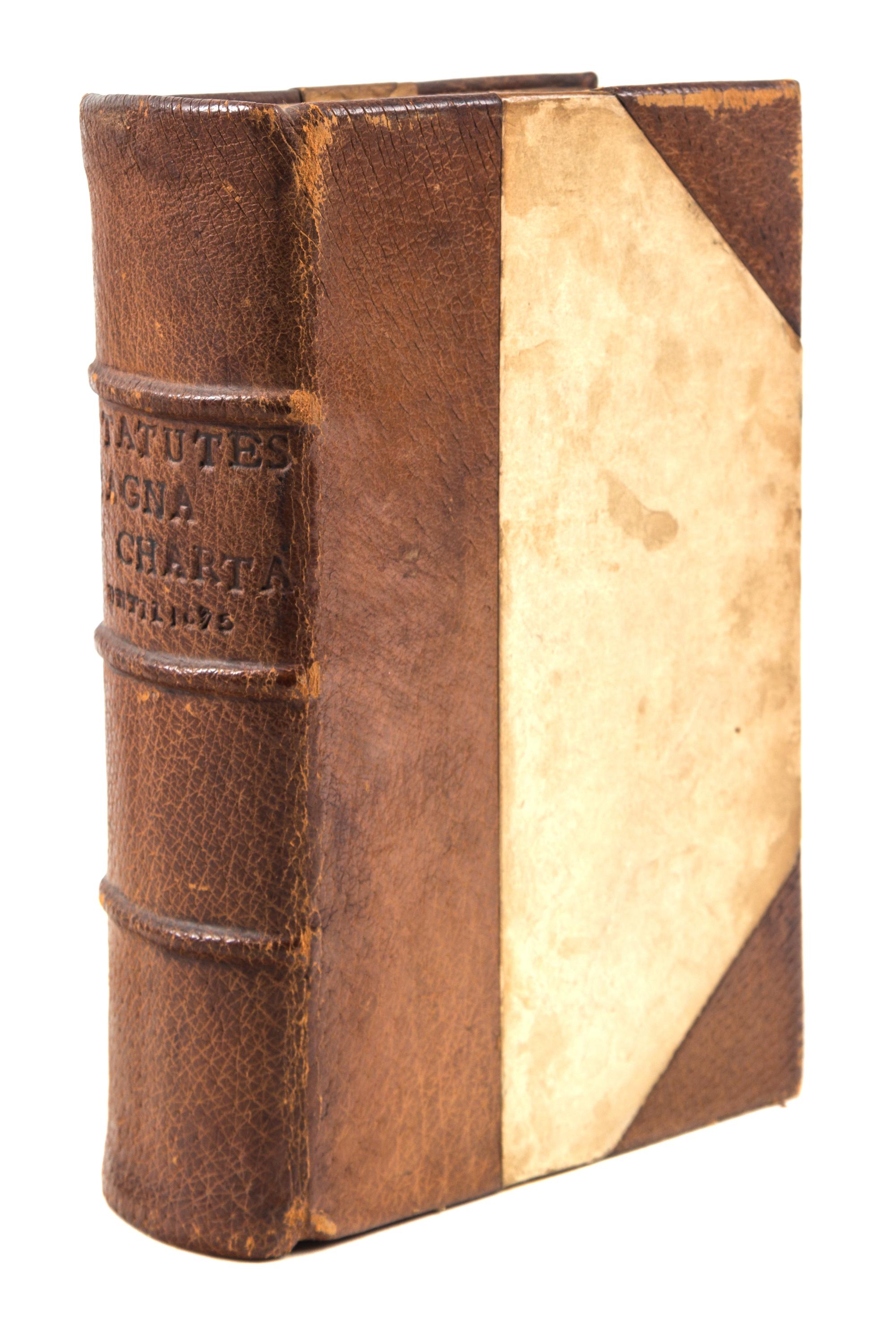 WINGATE, EDMUND. An Exact Abridgment of All Statutes in Force and Use. London, 1675. Later edition.