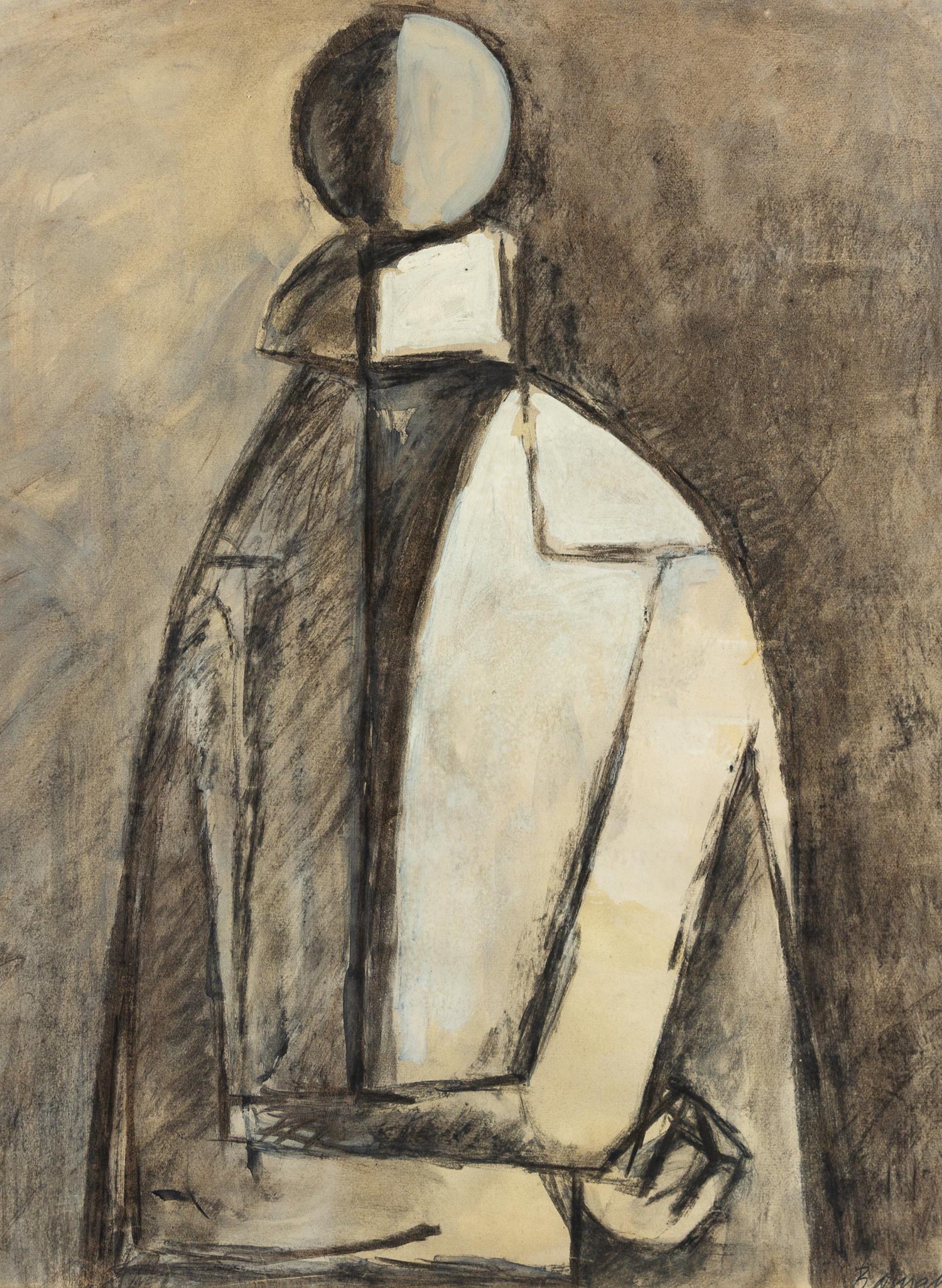 Duilio Barnabe, (Italian, 1914-1961), Pierrot, c. 1955