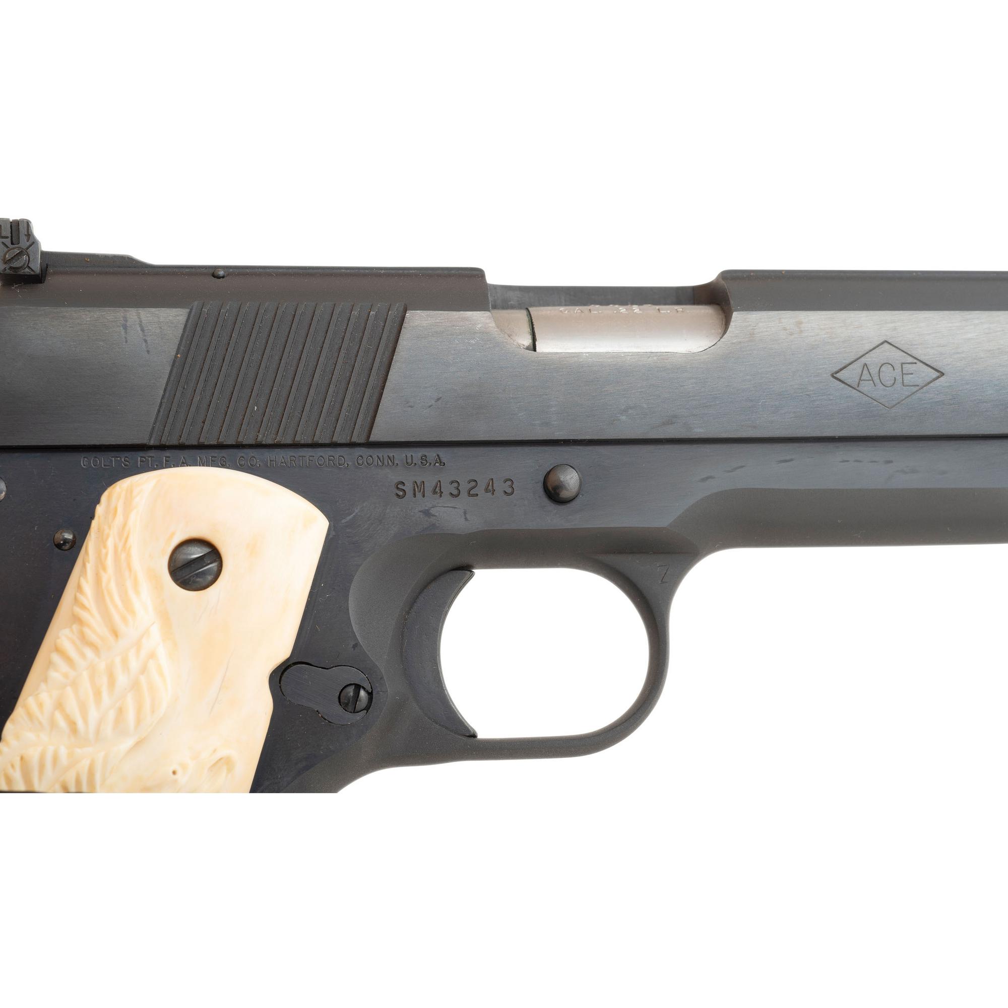 *Colt Service Model Ace 1911A1 Pistol in Factory Box with late SM-Prefix Serial Number