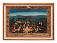 Falstaff Advertising Sign, Twilight on the Range