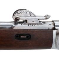 Nickel Plated Swiss Vetterli M.78 Rifle
