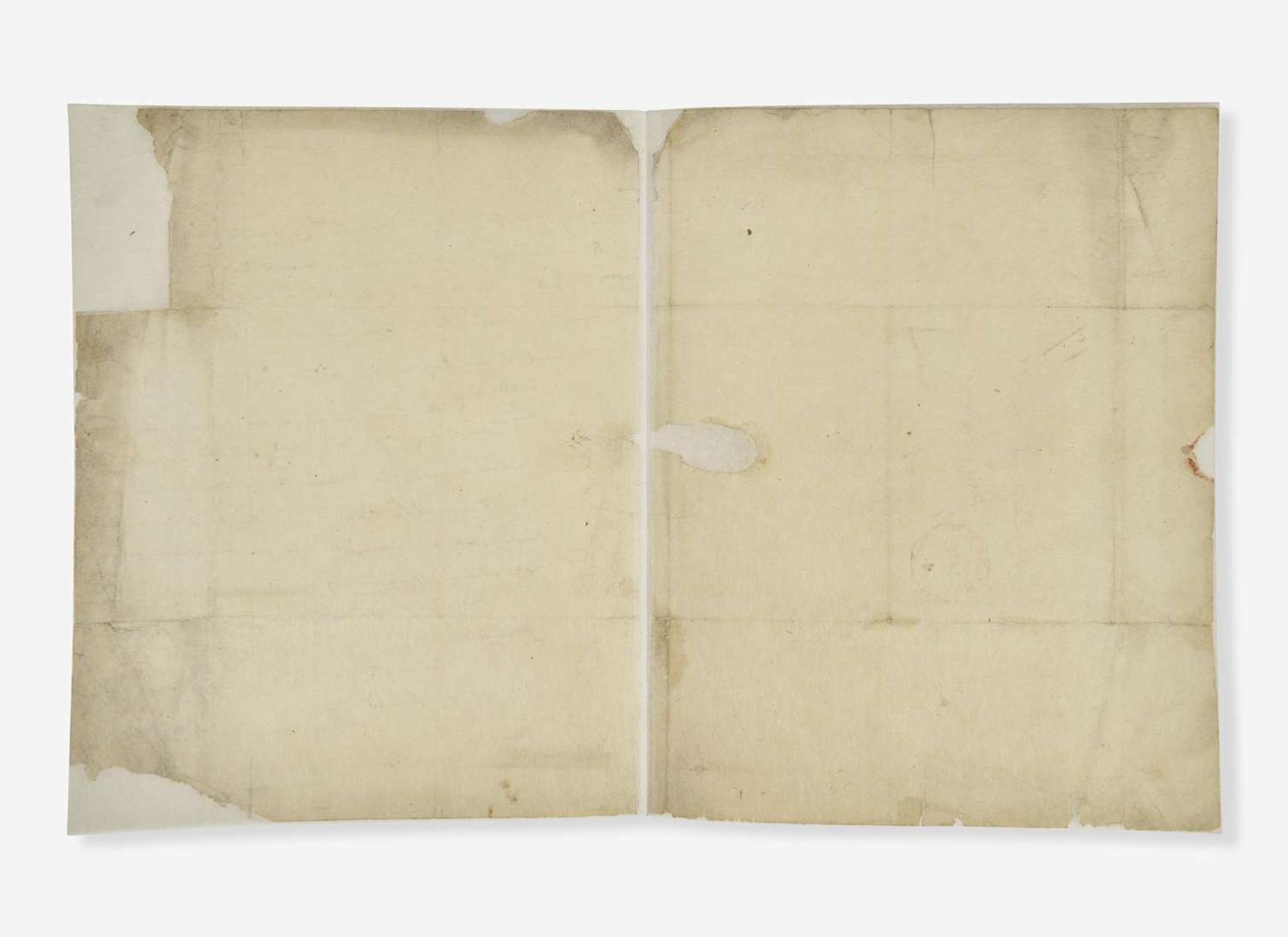 [Americana] Burr, Aaron: Autograph Letter, initialed
